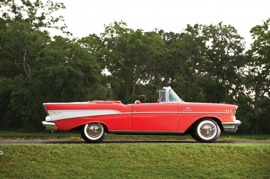  Chevrolet Bel Air Fuel Injected Convertible 1957 года  (фото 19 из 52)